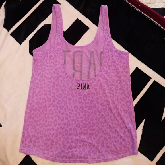 PINK VS "party" BLING tank top XS - Picture 5 of 5